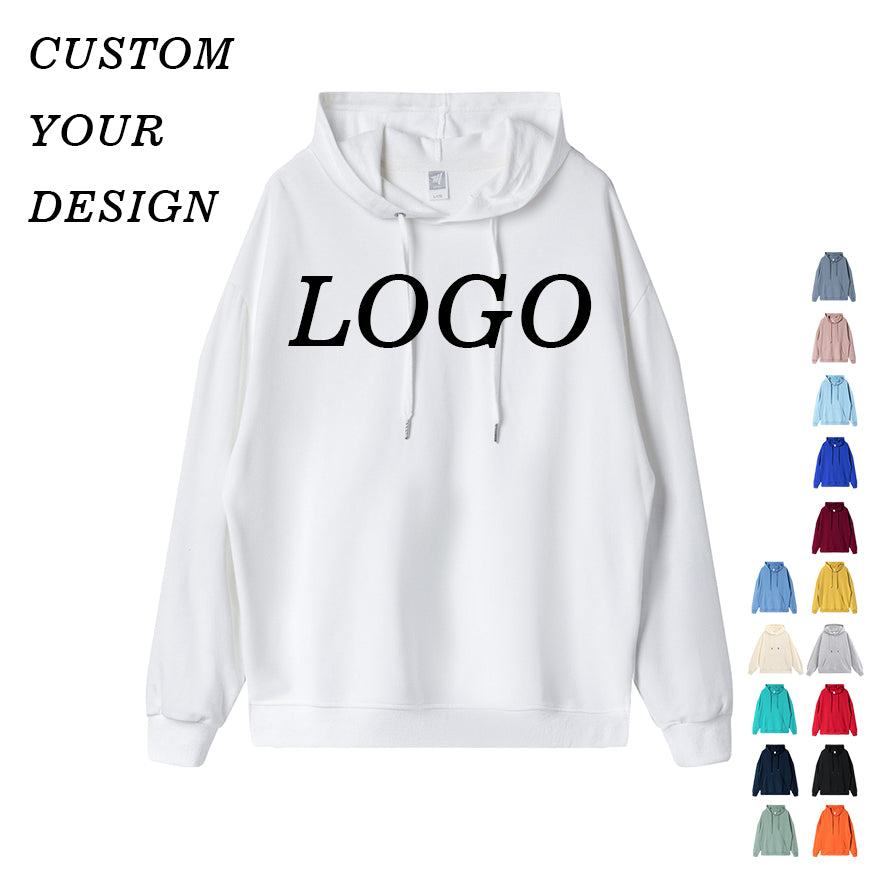 Custom Plus Size Men's Hoodies Multi Color 2026 New Design Fashion 100% Cotton Drop Shoulder Terry High Quality Hoodies Men