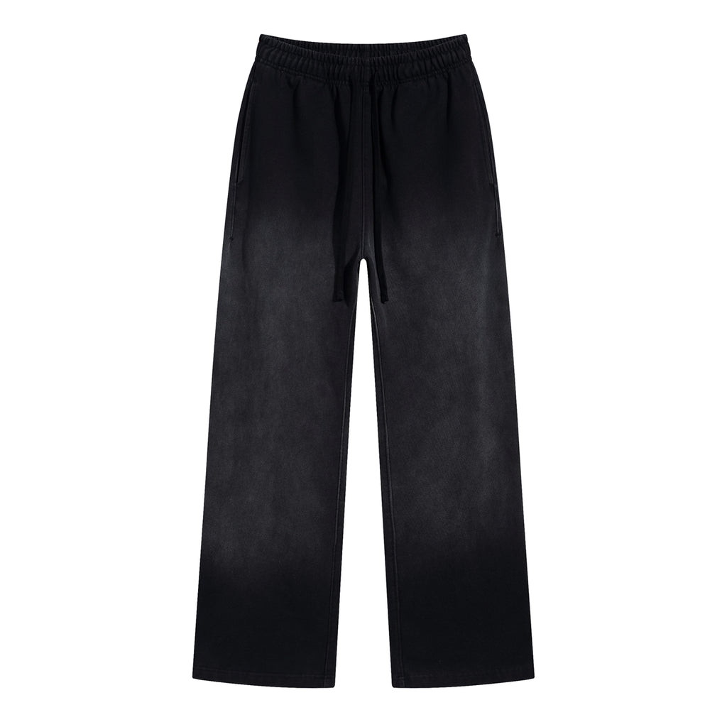 Casual Men's Sweatpants Custom High Quality Wax Printing Embroidery logo Blank Loose Design Fashion Personalized Sweatpants