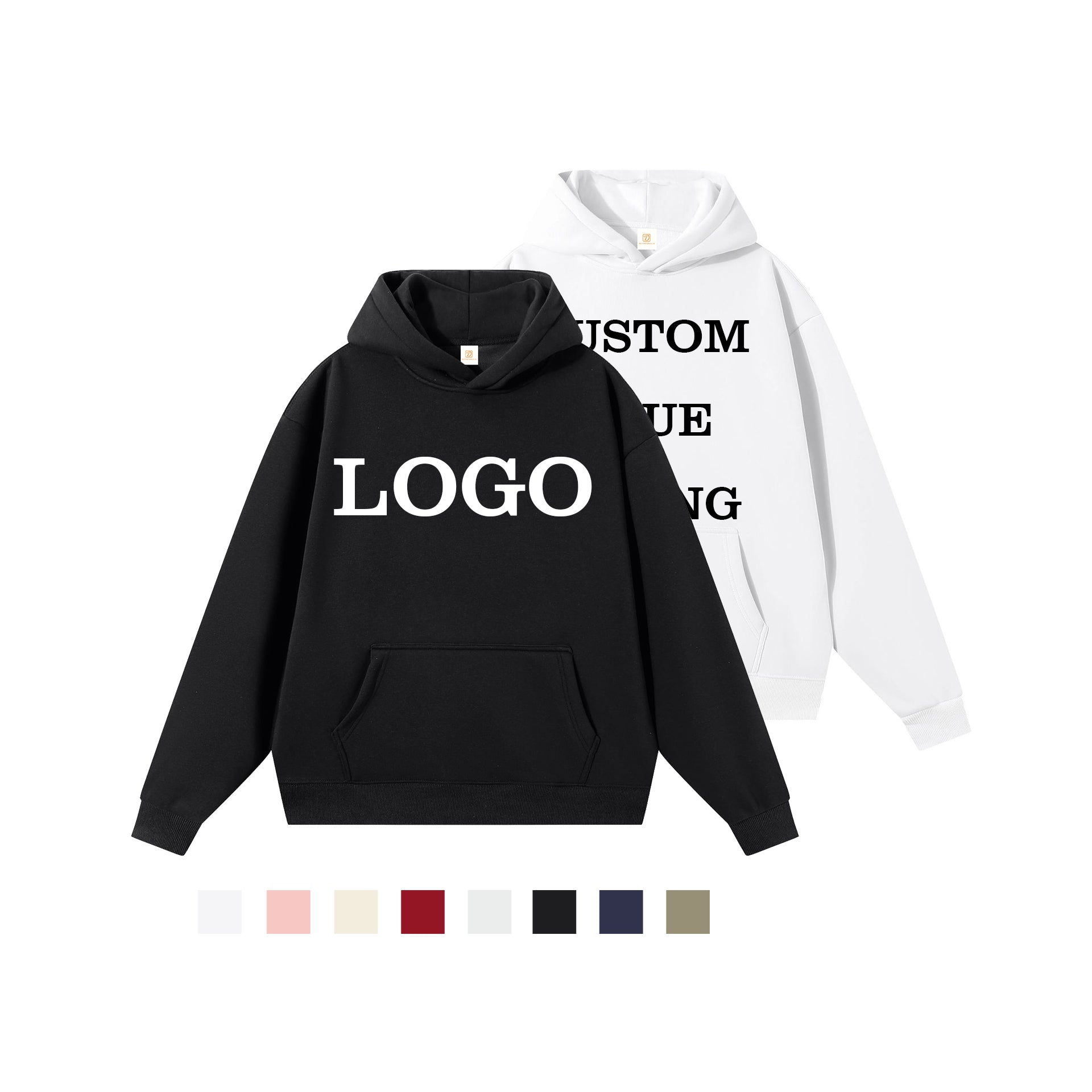 Men's Hoodies Fashion Custom logo New Design Multi Color High Quality Streetwear Screen Printed Mens Hoodies and Sweatshirts