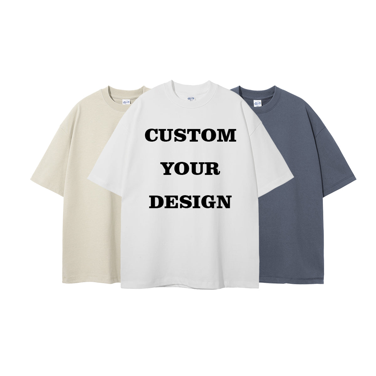 Heavyweight Custom Tshirt Blank Multi Color 100% Cotton Round Neck High Quality Streetwear Wholesale Heat Transfers for T-shirts