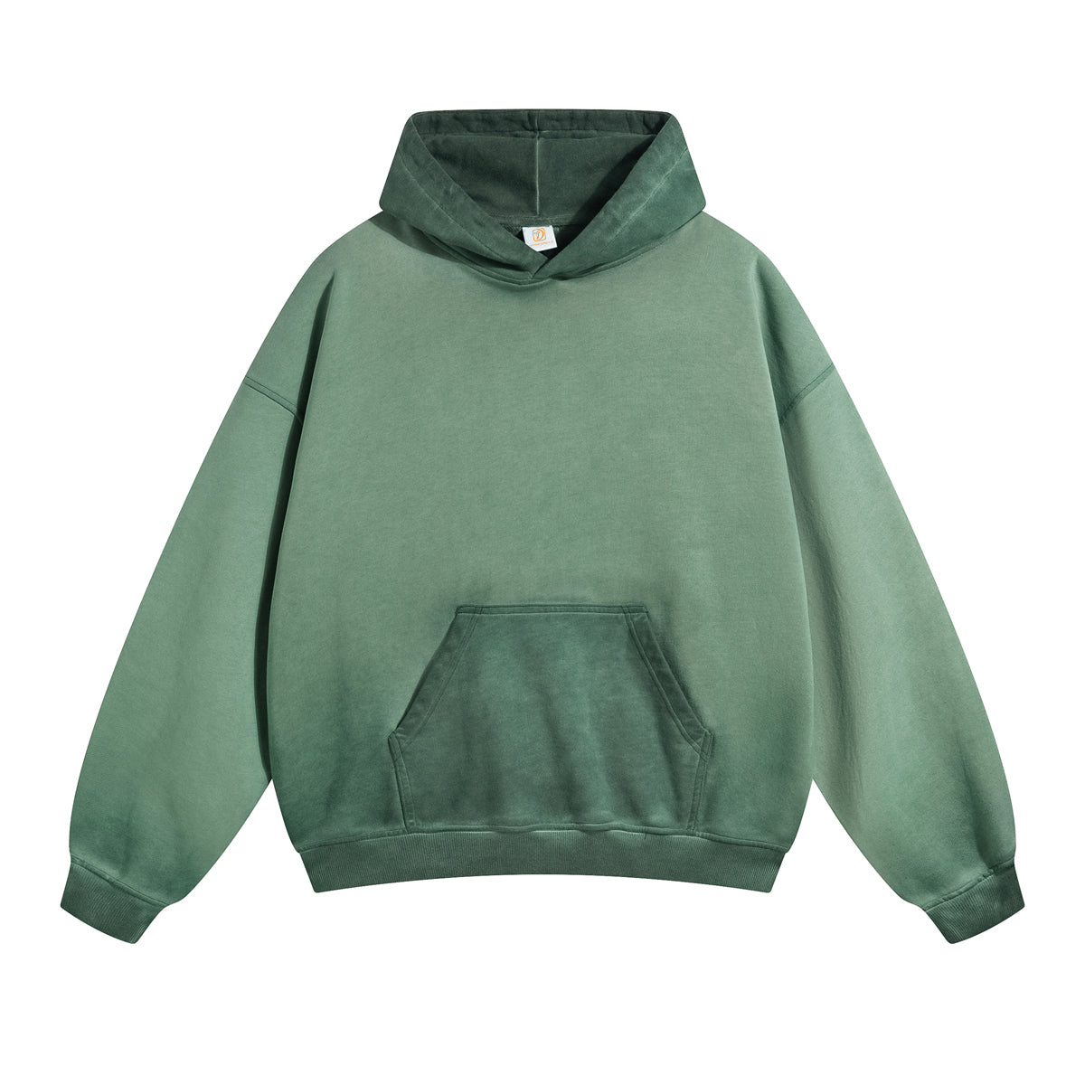 100% Cotton 430 Grams of Distressed Washed Loose Fitting Fashion Pullover Hoodies Loose Fitting Cotton Casual Brand Hoodies