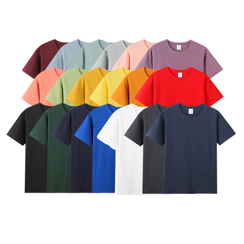 Wholesale Price Custom 100% Cotton t Shirts Blank Distressed Embroidery High Quality Streetwear Blank Multi Color Design Tshirt