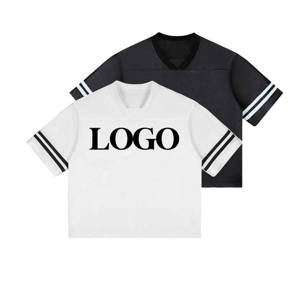 Custom Tshirt for Men 2026 New Style Fashionable Striped Color Blocking Blank Polyester High Quality Plain Tshirts for Printing