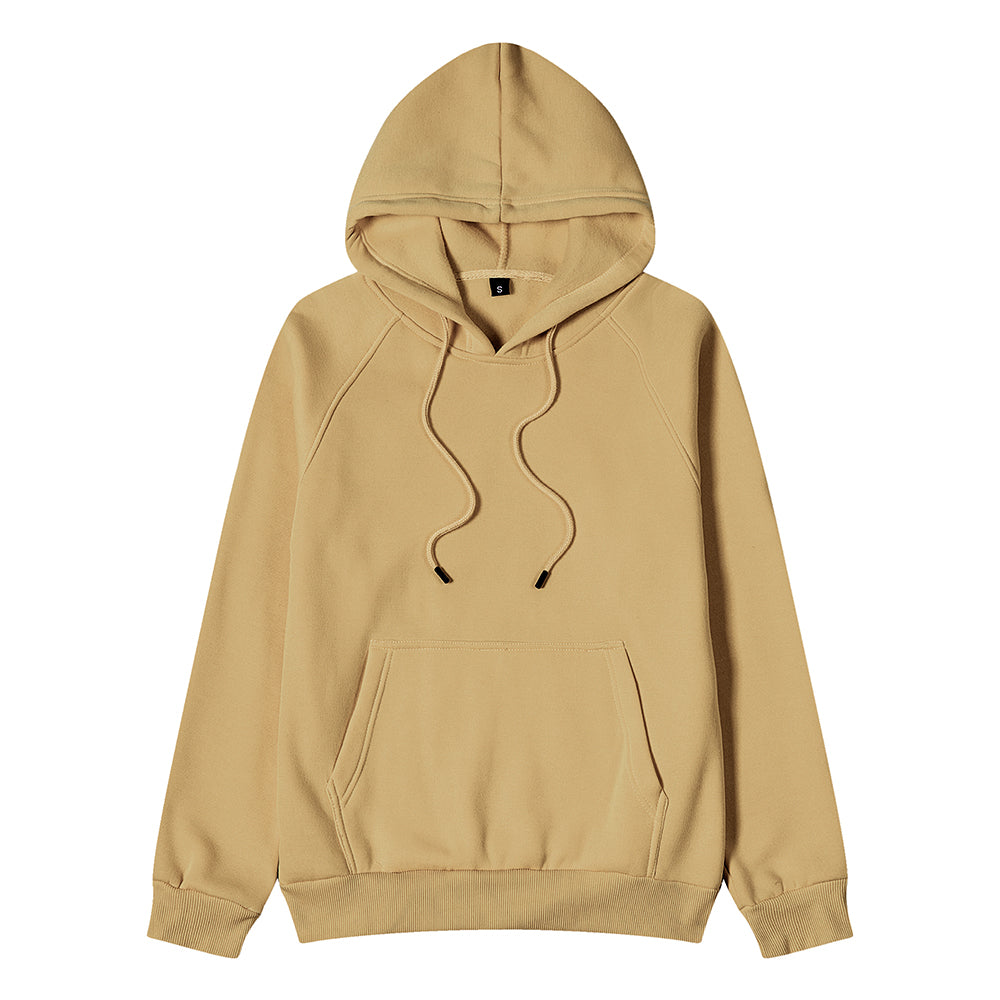 100% Polyester Hoodie Raglan Sleeve Multi Color High Quality Blank Custom Puff Printing Loose Fleece Men's Hoodies & Sweatshirts