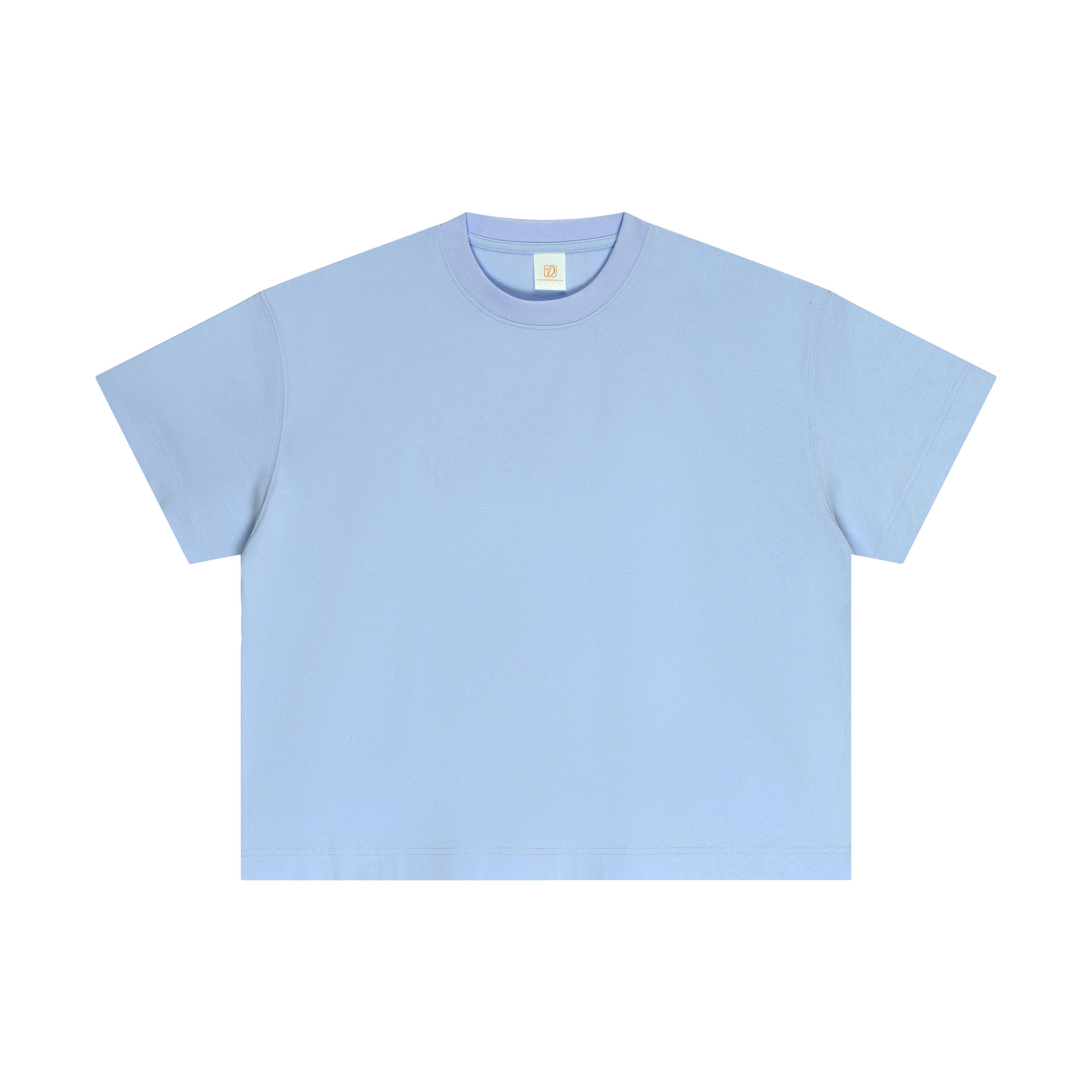 Wholesale Blank Boxy High Quality Tshirt Custom Streetwear Round Neck Drop Shoulder Casual Pure Color Loose Plain T-shirts