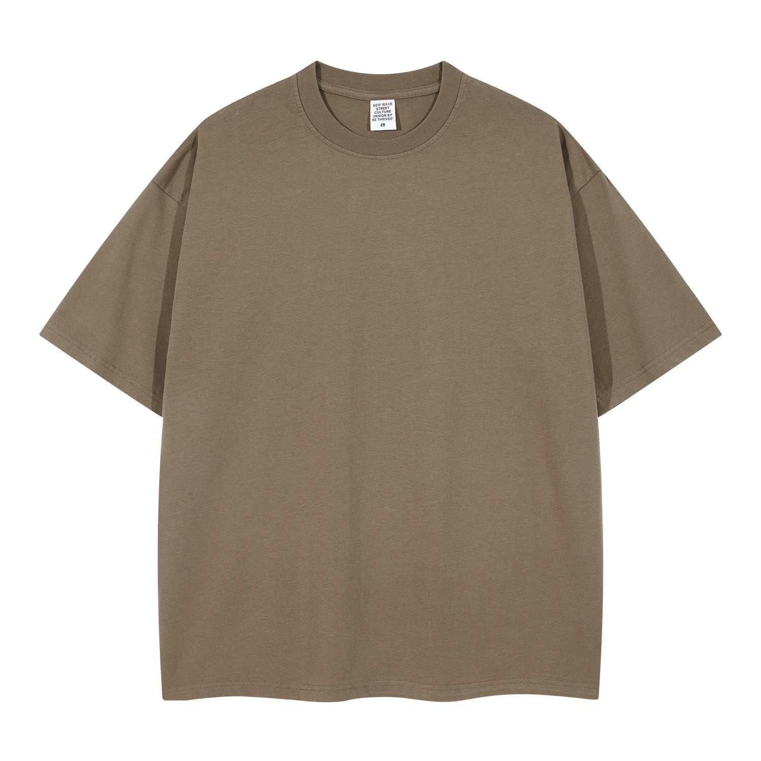 Customized t Shirts 100% Cotton Streetwear Loose High Quality Drop Shoulder t Shirt Wholesale Blank Screen Printed Plain t Shirt