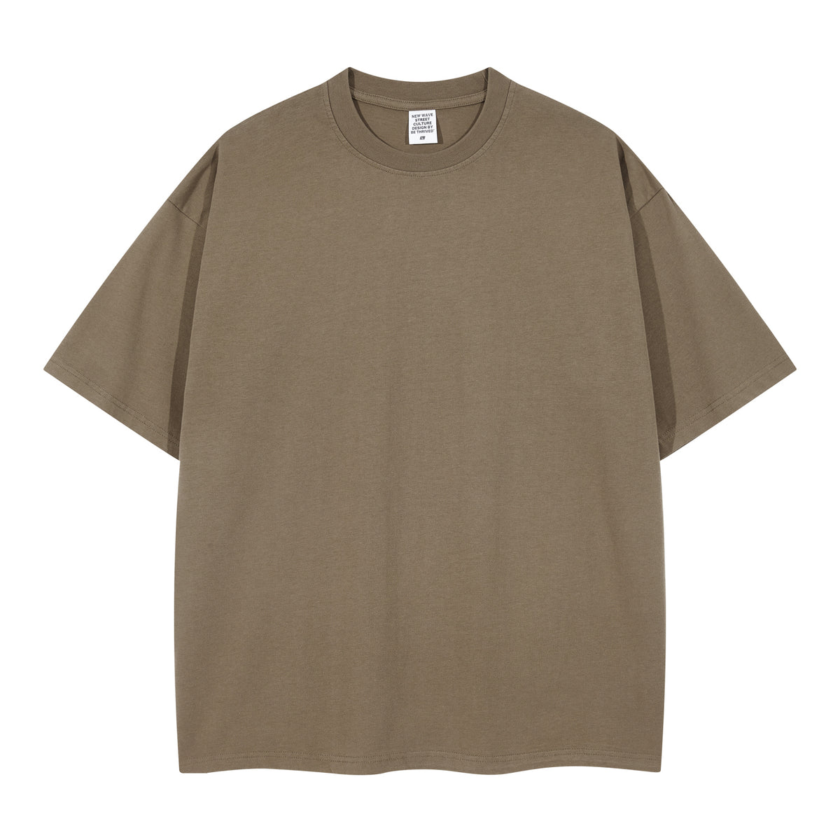 Wholesale Customizable Size and 15 Colors 260 Grams Loose Shoulder Short-sleeved High Quality t Shirt Printing Custom Design