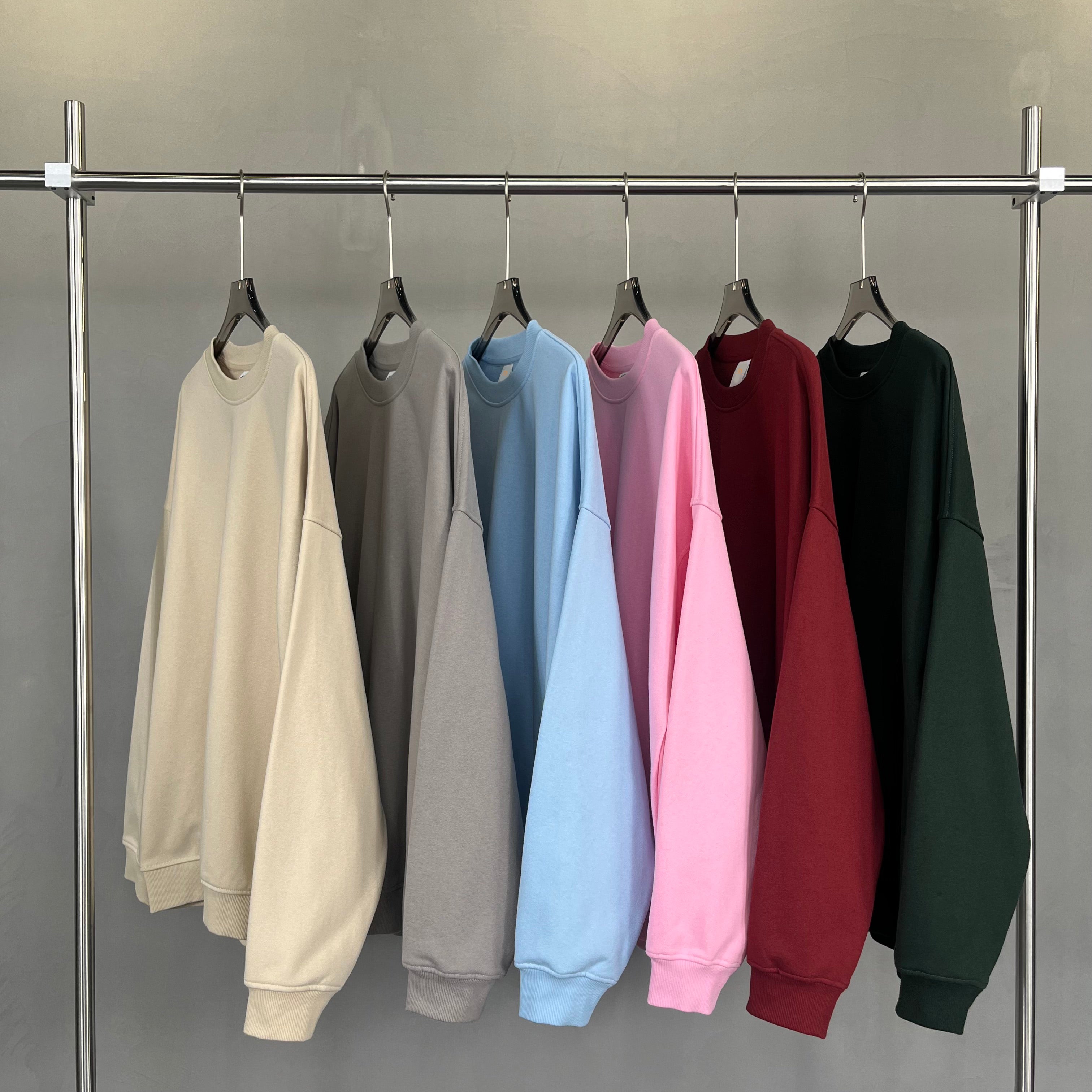 Wholesale Drop Shoulder Oversized Custom Puff Printing High Quality Streetwear Blank Pullover Terry Winter Hoodies Men