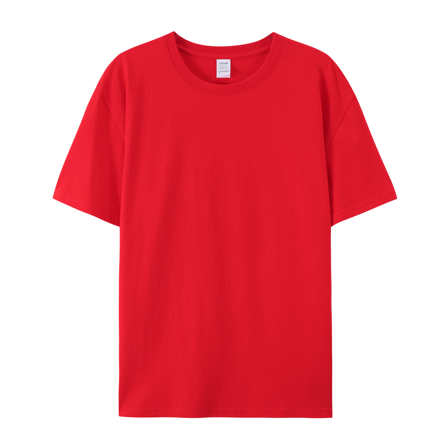 Men's Cotton T-shirt Streetwear New Style High Quality Embroidery logo Round Neck Wholesale Custom Puff Printing T-shirt
