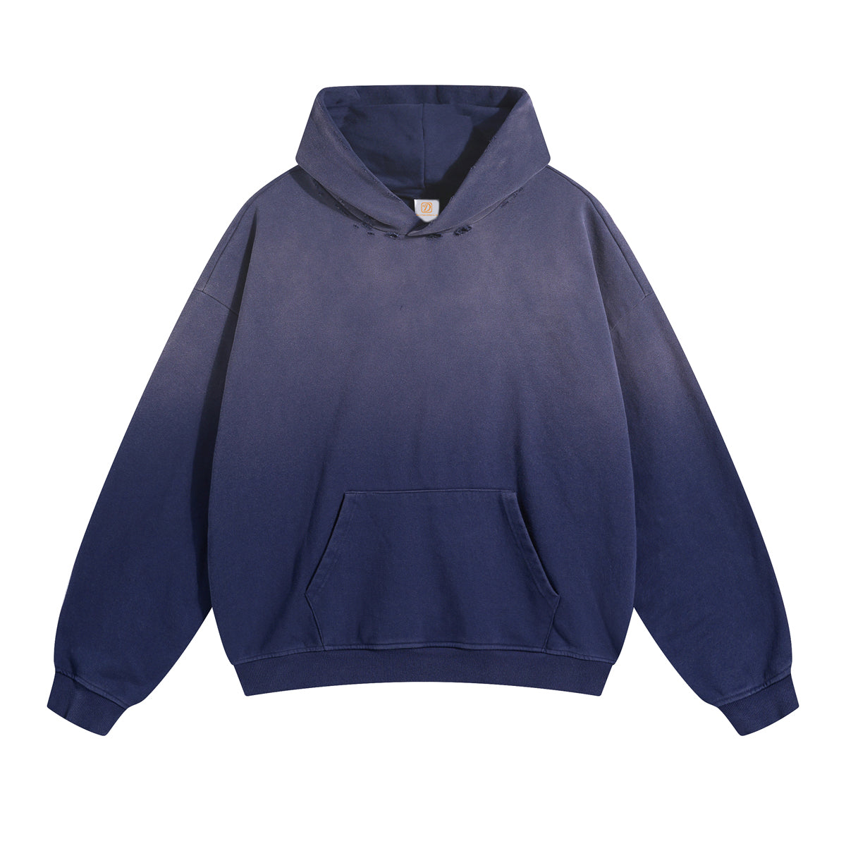 High Quality 450 Grams Heavyweight Washed Holey Hoodie Can Design Patterns for You for Free Hoodies Sweatshirt Winter Style