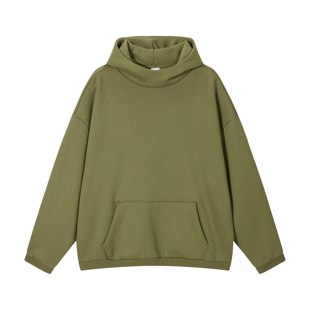 Wholesale Hoodies Drop Shoulder Custom Polar Fleece High Quality Sublimation Polyester and Cotton Oversized Hoodie for Men