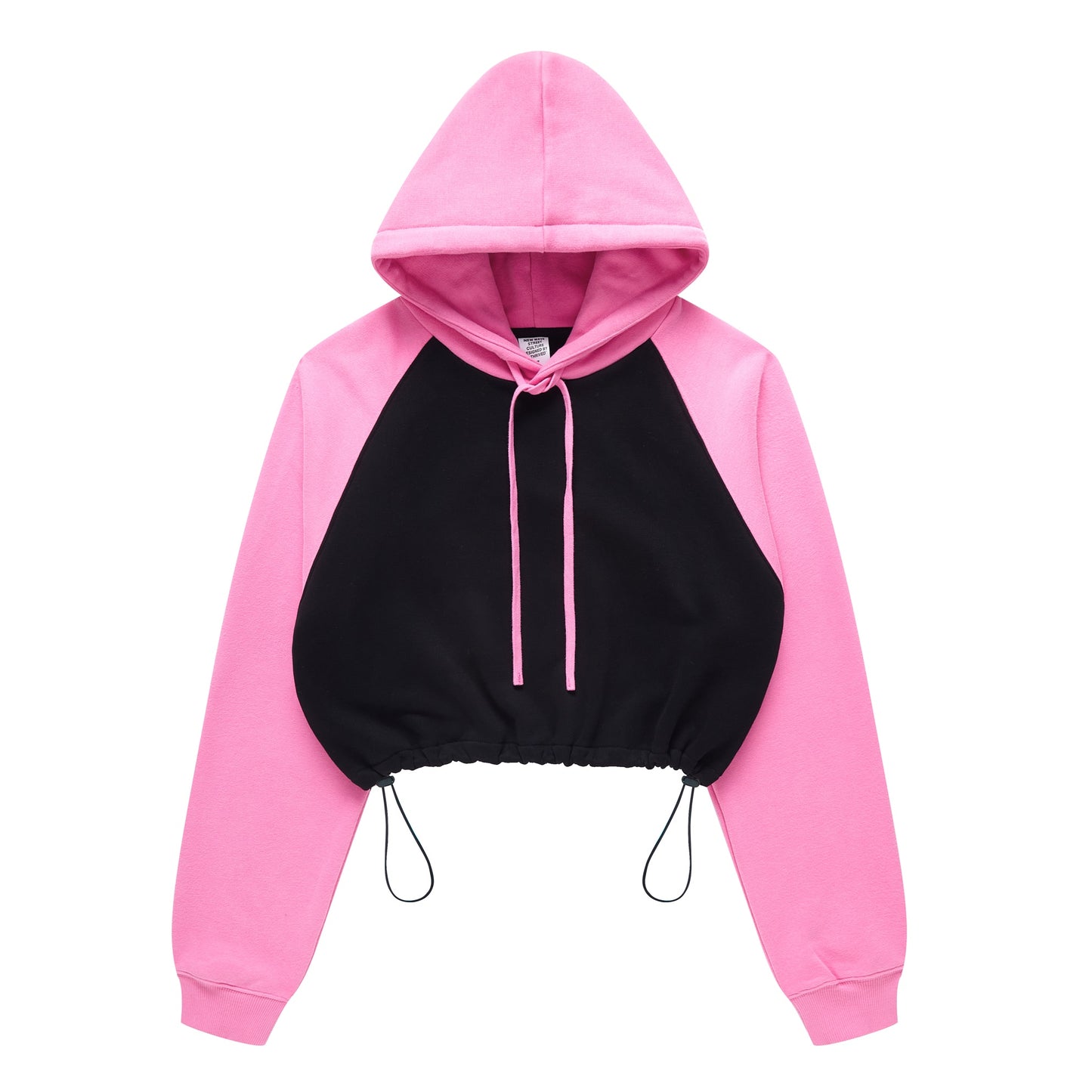 100% Cotton Fashionablie Style Streetwear Crop Top High Quality Short Blank Pullover Custom Puff Printing Hoodies Bulk Wholesale