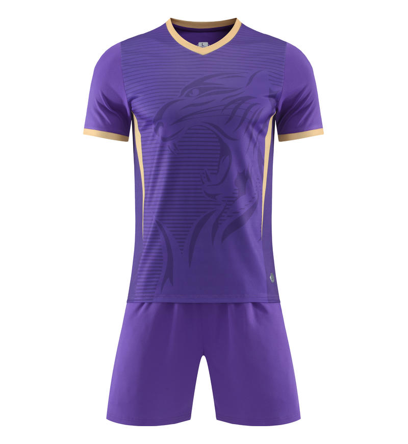 Wholesale Customize 6 Color Quick Drying Football Uniform Set Multiple Processes to Choose From Summer Version Fashion Suit