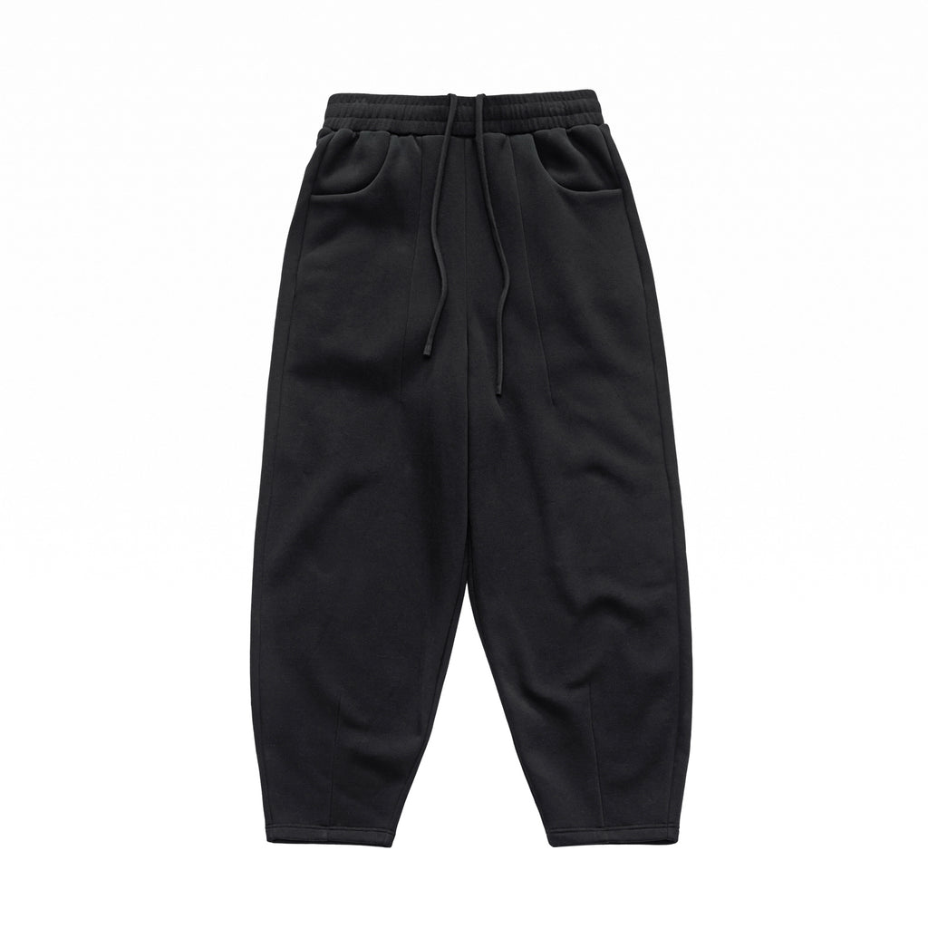 350g Heavyweight Sweatpants Custom logo Blank Polyester/Cotton High Quality Spring Streetwear Oversized Fleece Men's Sweatpants