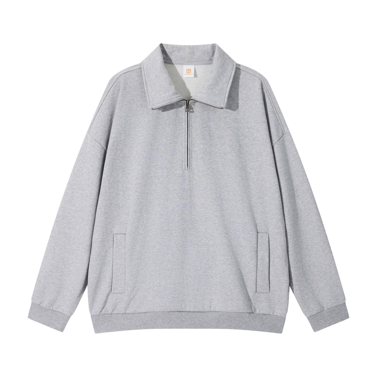 450 Grams Heavyweight Hoodie Half Zip Front Neck Pullover Sweater Is Available in Sample Form Men Tshirts High Quality Hoodies