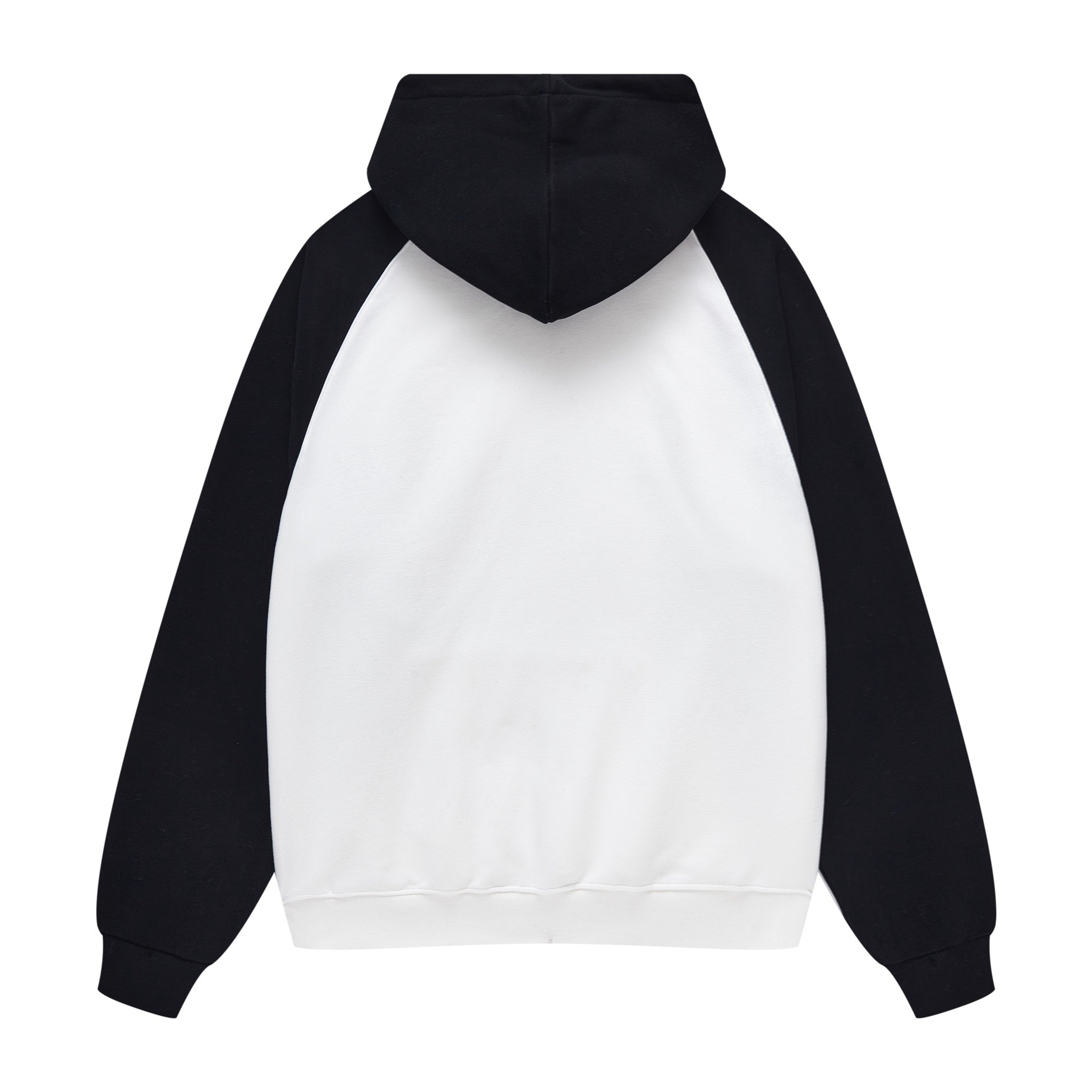 Heavy Cotton Sublimation Distressed Embroidery Cross-shoulder Color-blocking Streetwear Men's Hoodie Manufacturers
