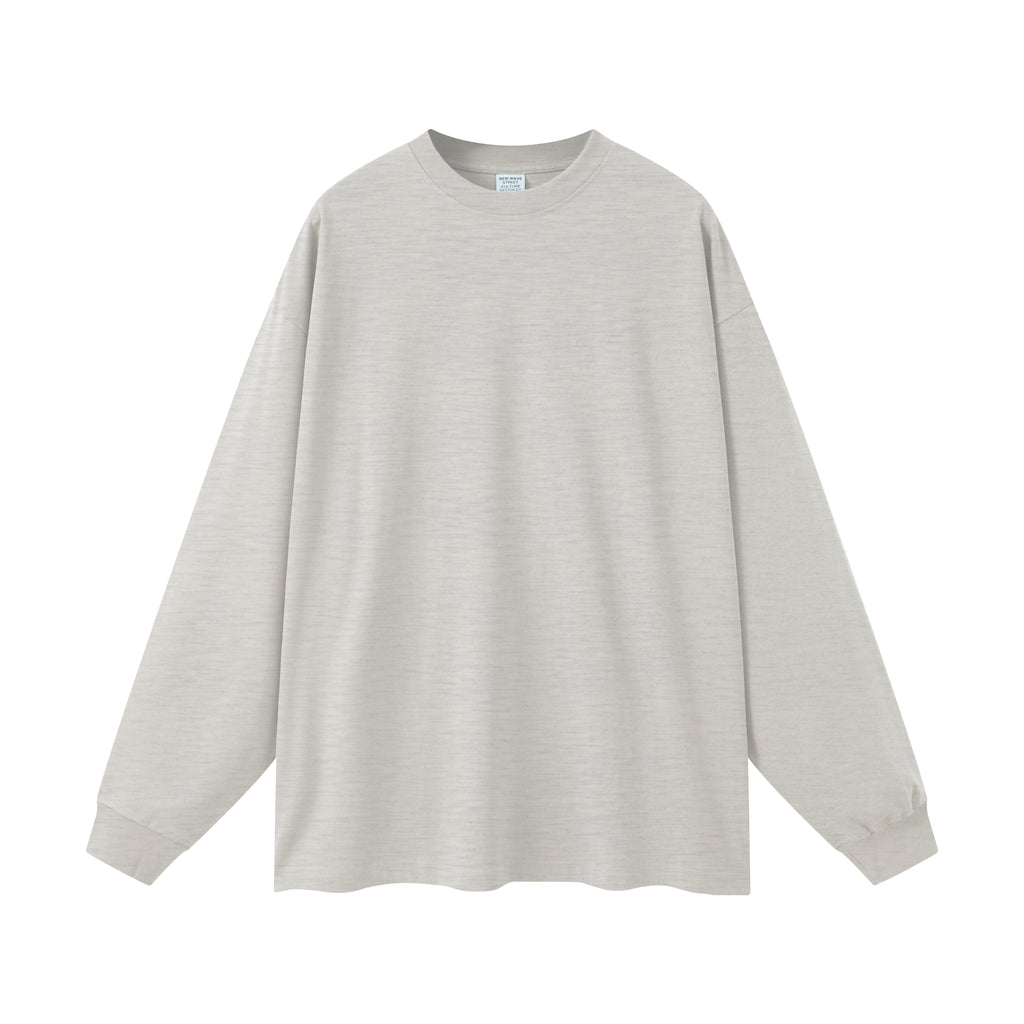 OEM Custom Long Sleeve T-shirt High Quality New Design Embroidery logo Heavy Cotton Blank Casual Streetwear t Shirt for Men