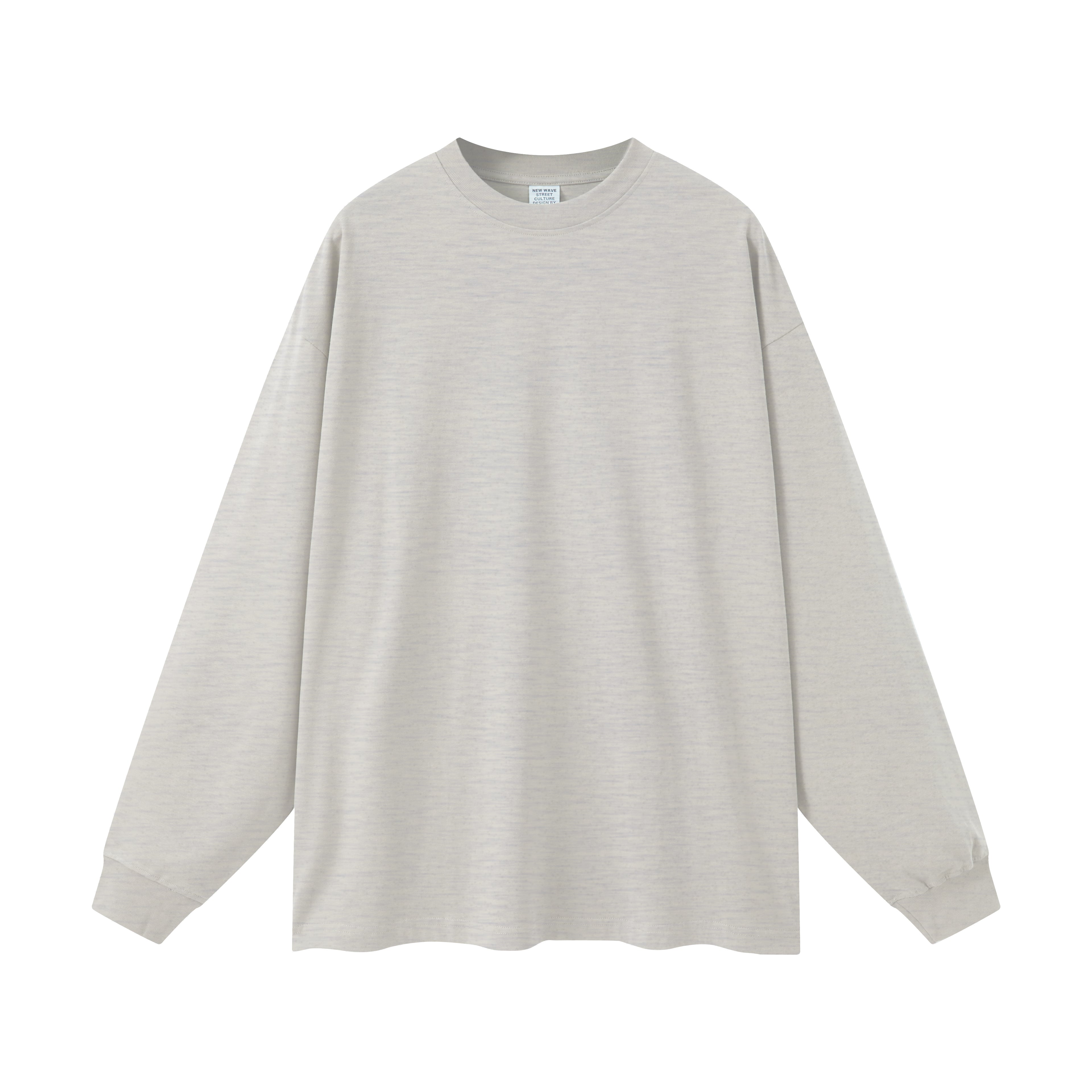 OEM Custom Long Sleeve T-shirt High Quality New Design Embroidery logo Heavy Cotton Blank Casual Streetwear t Shirt for Men