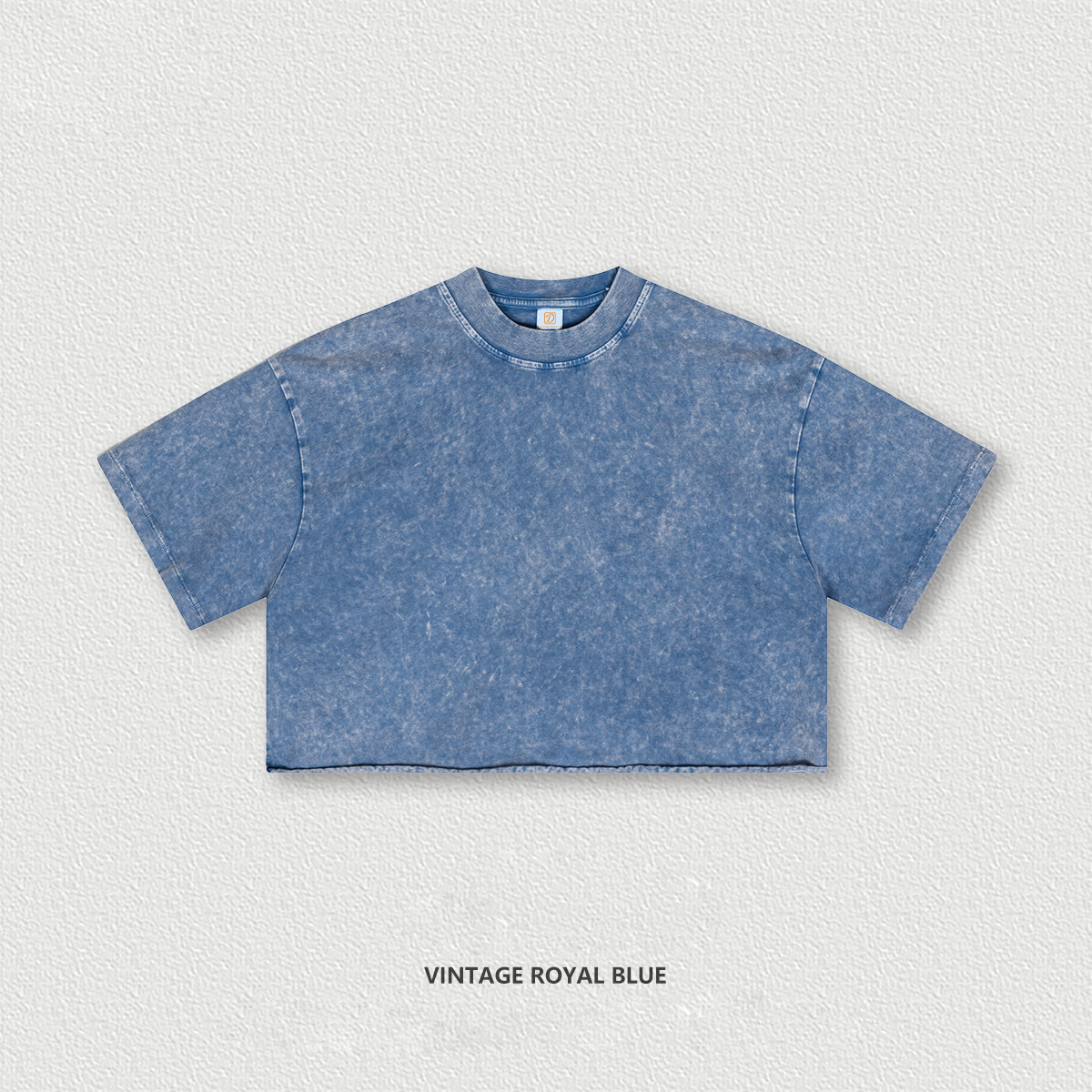 Crop Top Short Cotton Streetwear Wholesale High Quality Screen Print Round Neck Heavyweight Custom Print Printer Blank Tshirt