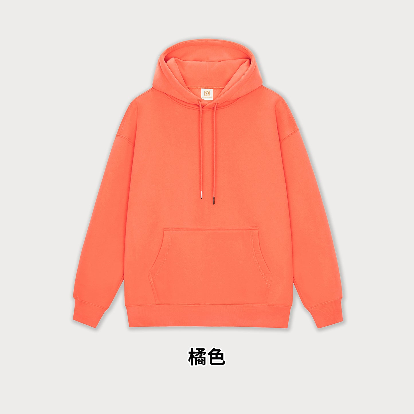 Pullover Custom Logo Unisex Fashion High Collar In-Stock Solid New Design Custom Heavyweight Streetwear High Quality Hoodies