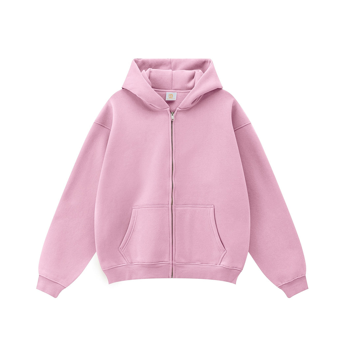 Winter Style Loose Fitting Fleece Pullover with Zipper Loose Fitting Cotton Casual Brand Zipper Hoodies Personalized Design