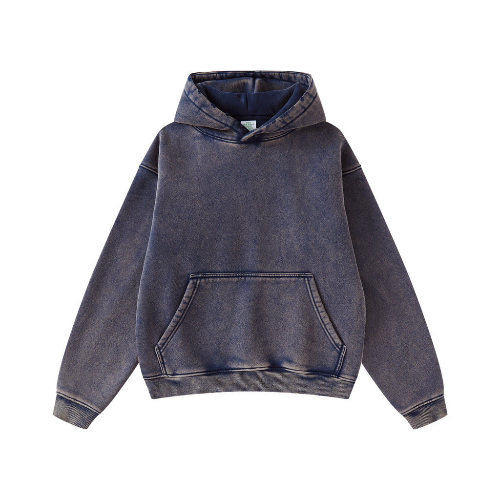 Children's Fleece Heavyweight High Quality Heavy Cotton Washed Sublimation Vintage Pullover  Hoodies Kids