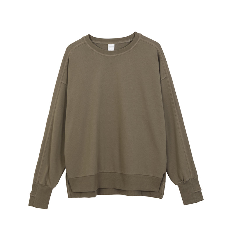 Oem Brand Customized Washing Process Style Woolen Fabric Pure Cotton Drop Shoulder Oversized American Vintage  Style Hoodies