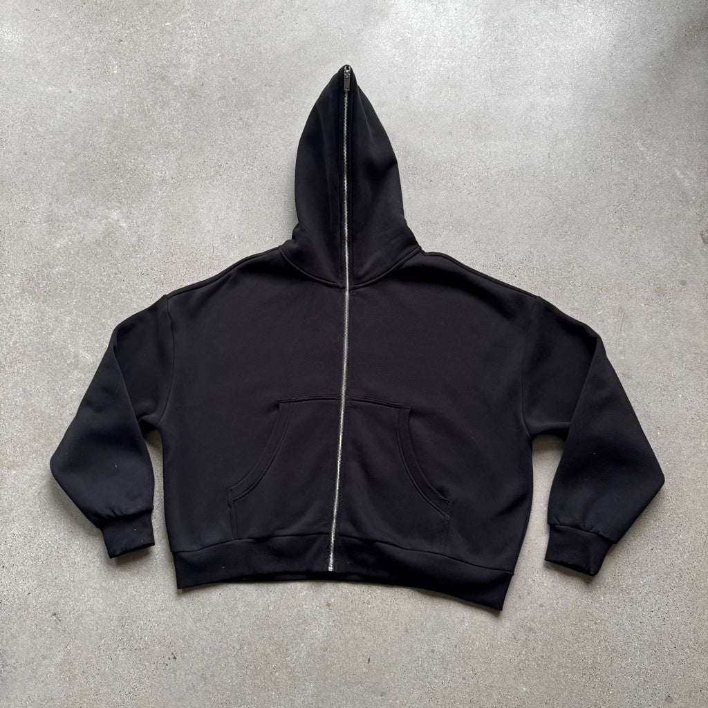 Blank Full Face Zip Streetwear 2026 New Fashiionable Style High Quality Fleece Vustom Men's Hoodies & Sweatshirts