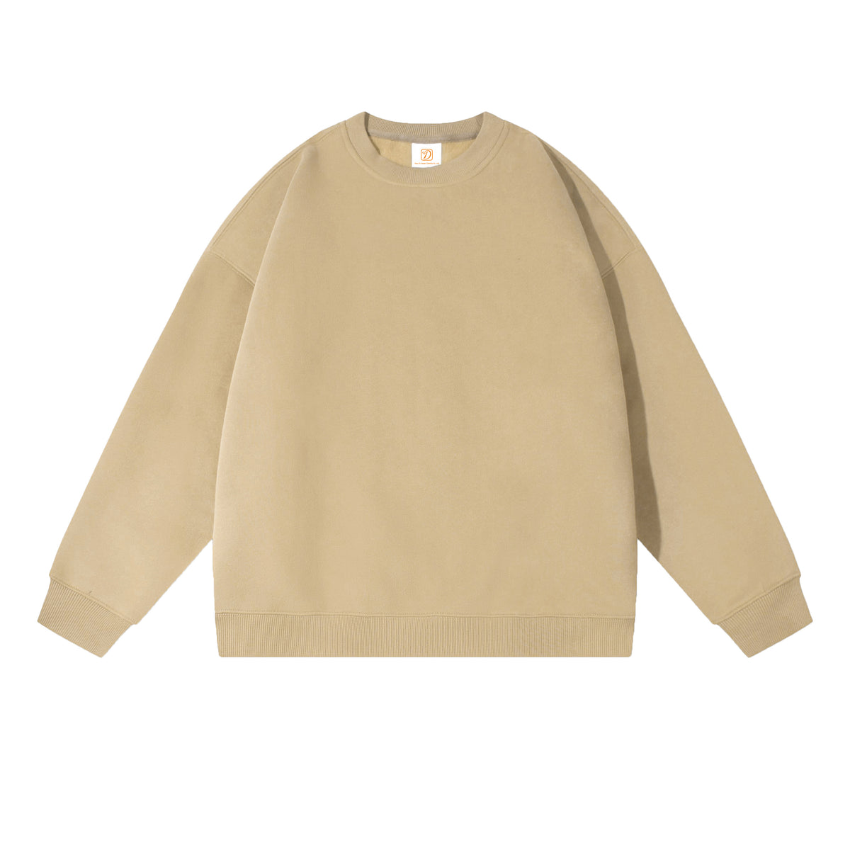 Wholesale Plain Design logo Men's Oversized Unisex Sweatshirt the Pullover Sweater with Added Fleece Has Samples Available.