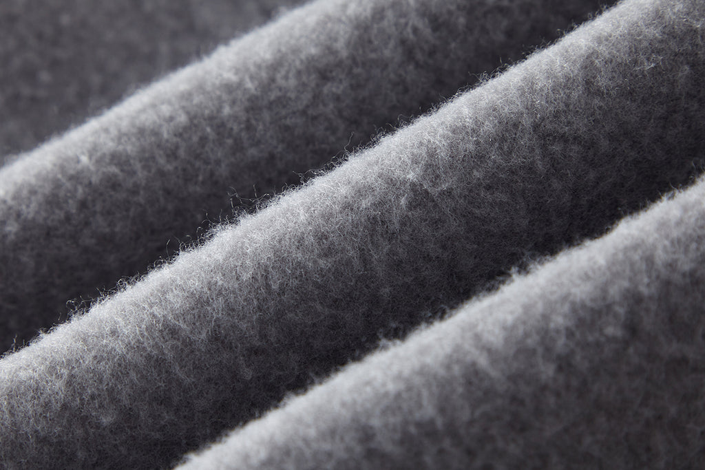 Wholesale Vintage Pullover High Quality Hoodies Men Streetwear Spary-Dye Washed Drop Shoulder Knitted Heavyweight Hoodie