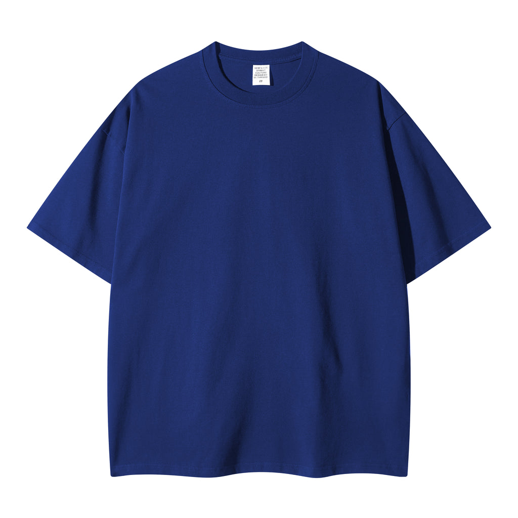 Men's T-shirts Wholesale Blank Custom 100% Cotton Oversized Drop Shoulder High Quality Streetwear Plain Tshirts for Printing