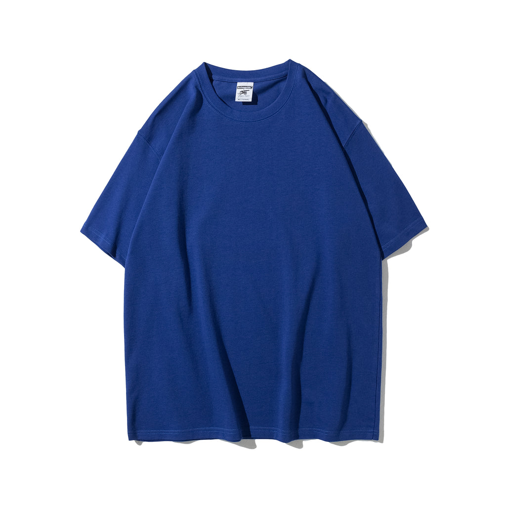 Heavyweight Tshirts 100% Cotton Custom Drop Shoulder High Quality 280g Blank Wholesale Puff Printing Plain t Shirt for Men