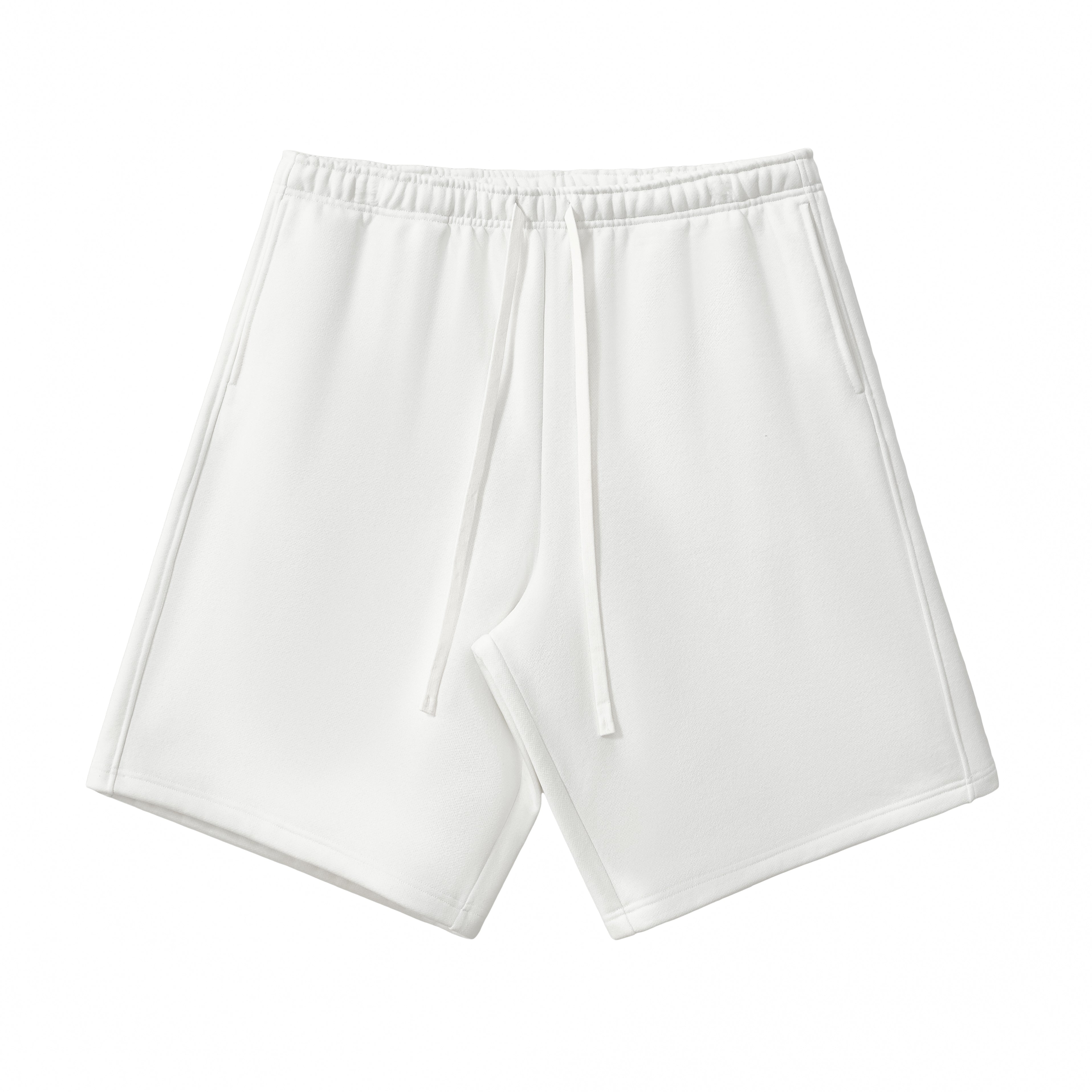 Wholesale Price Heavyweight Short High Quality Blank Custom logo Drawstring Five-inch High Quality Blank Gym Plain Design Shorts