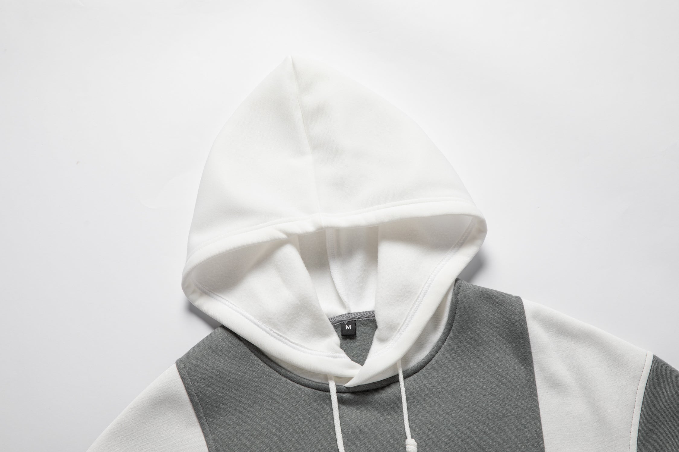 Manufacturer Hoodies Polyester Blank Pullover Fleece Color-blocked Heavyweight Custom Printed Streetwear Hoodies