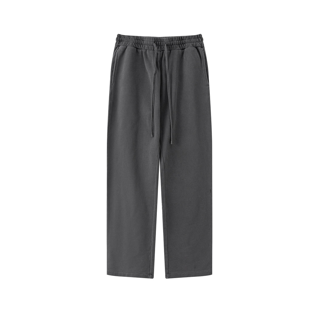 Wholesale Cotton Sweatpants Custom Washed Blank Vintage High Quality Screen Printed Design Vintage Plain Sweatpants for Men