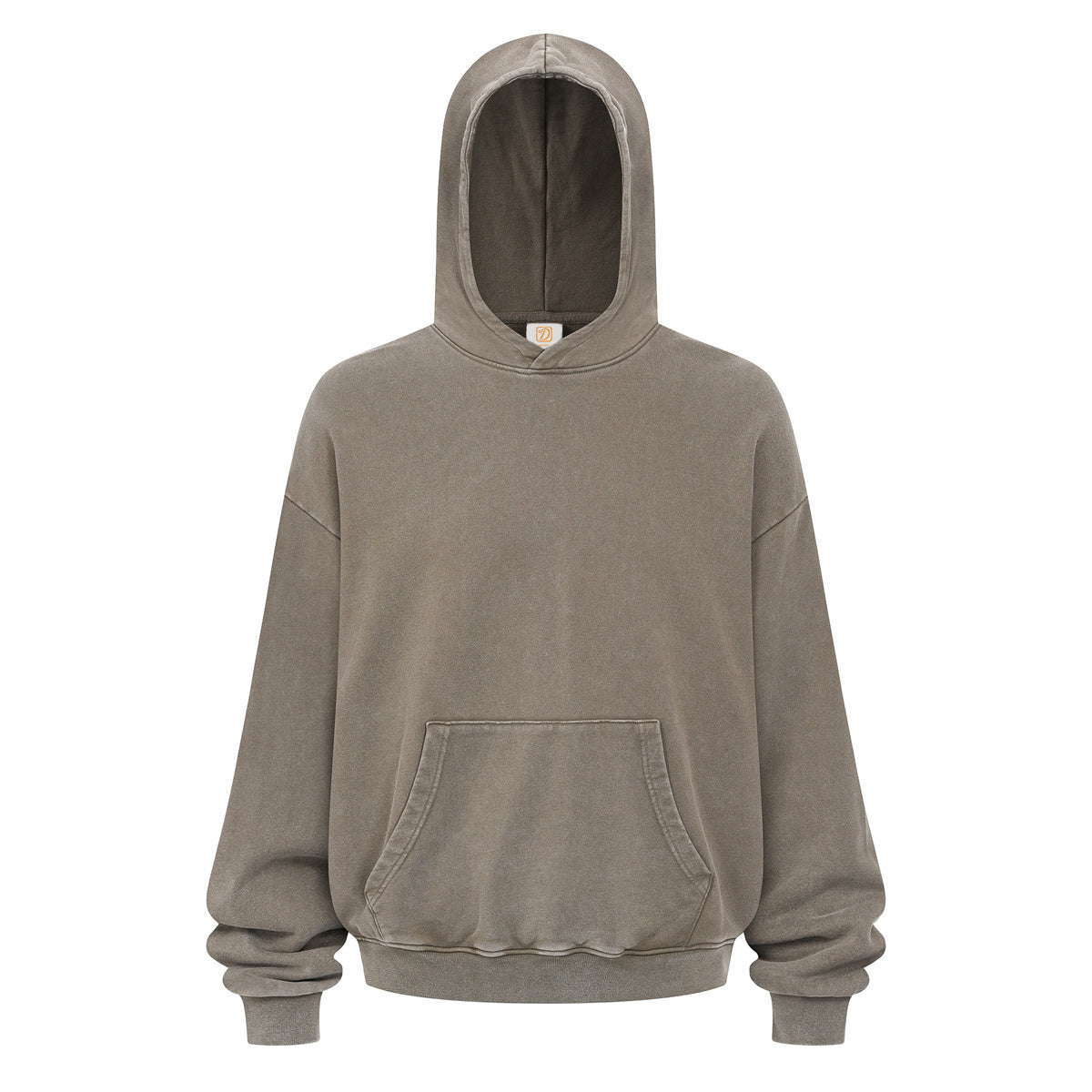 Hoodie Manufacturers Heavyweight Hoodie Washed Distressed 100% Cotton Circle Sweatshirt Wax Dyed Water Washed Fashion Sweatshirt