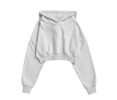 6 Color Fluffy Circle Light Motion Solid Color Versatile off the Shoulder Sexy Hooded Pullover Women's Shirt Winter Style