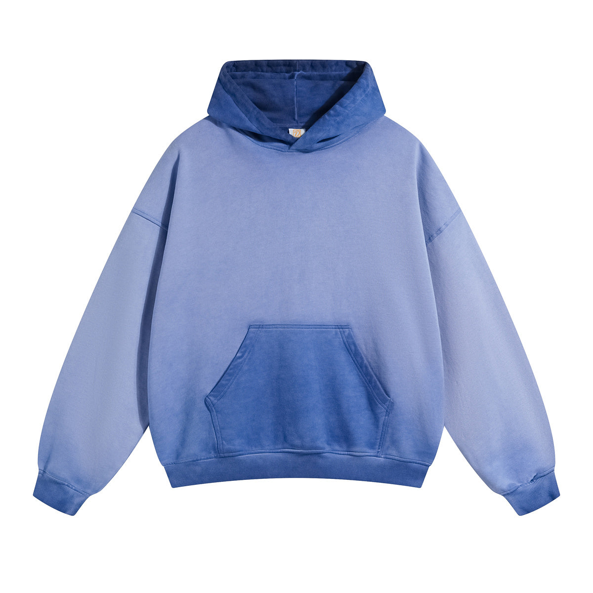 100% Cotton 430 Grams of Distressed Washed Loose Fitting Fashion Pullover Hoodies Loose Fitting Cotton Casual Brand Hoodies