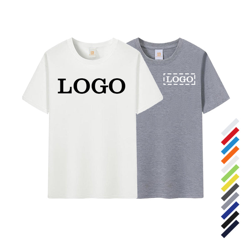 Wholesale Low Price High Quality t Shirts Blank Pure Color O-neck Streetwear Design Fashion Custom logo t Shirt for Men