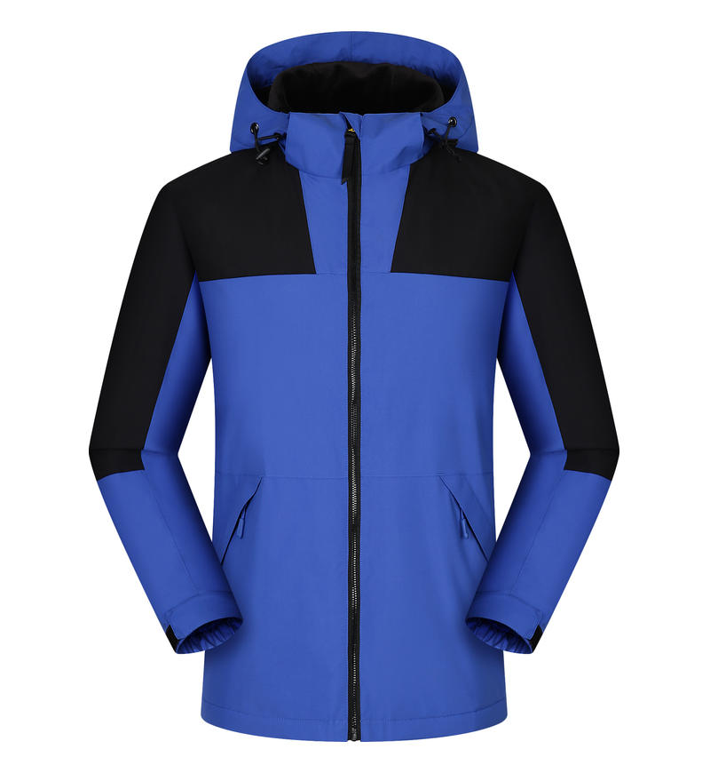 Fashion Available Customized 9 Color Integrated Thickened 100% Polyester Waterproof Breathable All Weather Jacket Simples Style