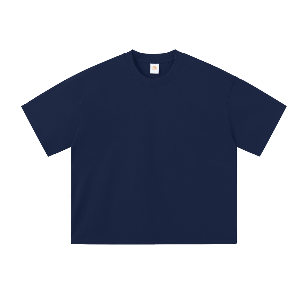 Boxy Men's T-shirts Custom Oversized Crew Neck High Quality Summer New Style Fashion Embroidery logo Wholesale Plain t Shirt