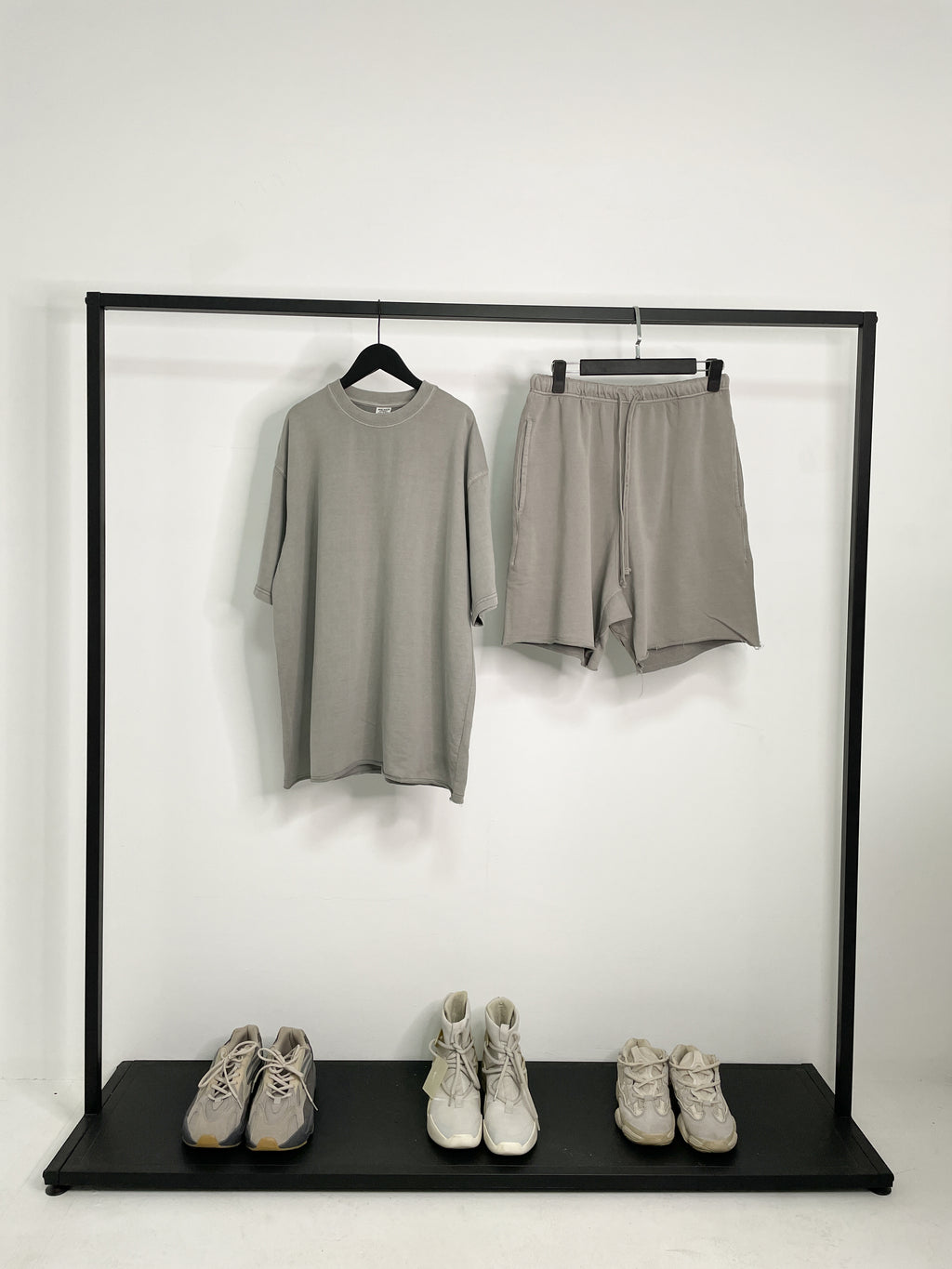 Oversize Washed Short Sleeve Blank Sublimation Streetwear High Quality Round Collar Heavy Cotton Plain Tshirts for Printing