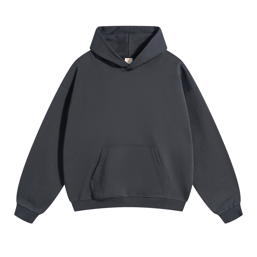 American Plain Style 430 Grams Heavyweight Fleece Hoodies Pullover Vstreetwear Unisex Puff Print  Hoodies High Quality