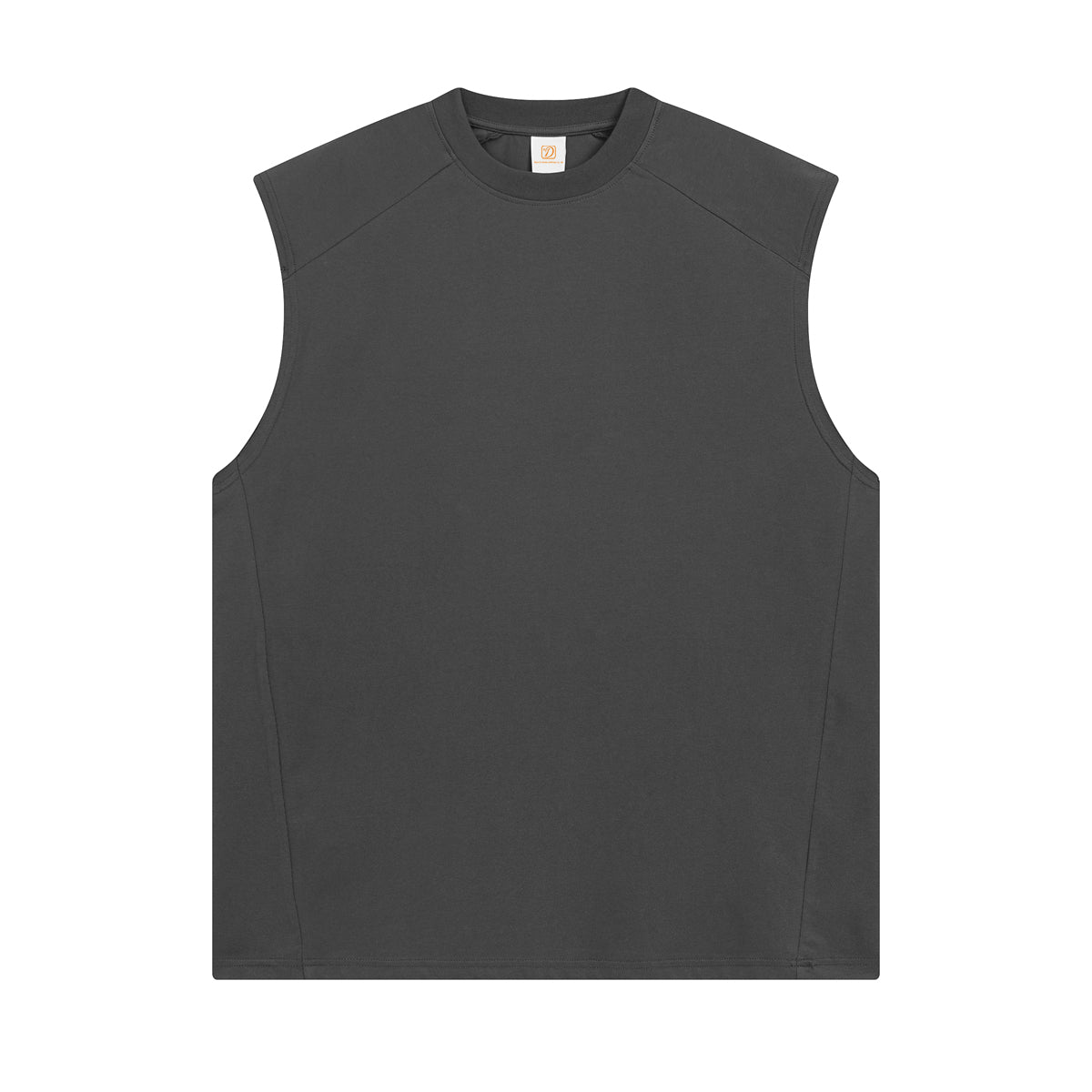 Cool Feeling Sleeveless Vest Loose Fitting Men's Short Sleeved T Shirt with Personalized Retro Design Customized t Shirts