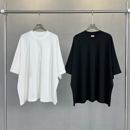 Custom Loose Raglan Sleeve Blank 100%Cotton T-shirt High Quality Streetwear Short Sleeve Screen Print Wholesale Designer T-shirt