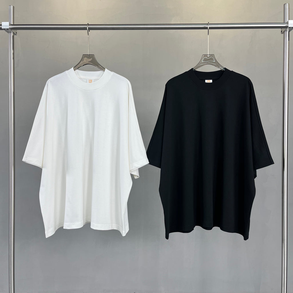 Loose Oversized Heavyweight High Quality Custom Streetwear Fashion Hor Sale Distressed Embroidery Men's Tshirts Wholesale