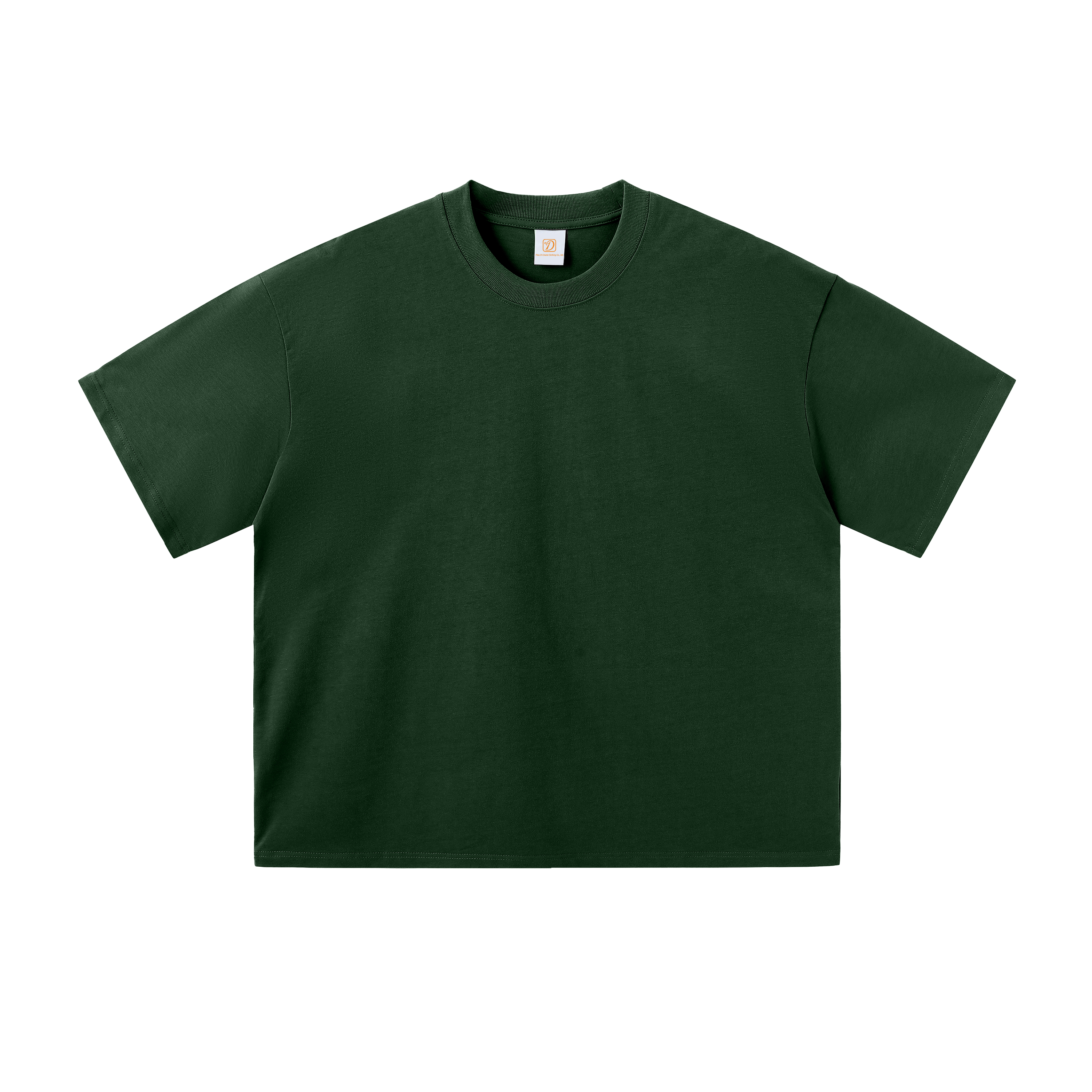 Boxy Men's T-shirts Custom Oversized Crew Neck High Quality Summer New Style Fashion Embroidery logo Wholesale Plain t Shirt