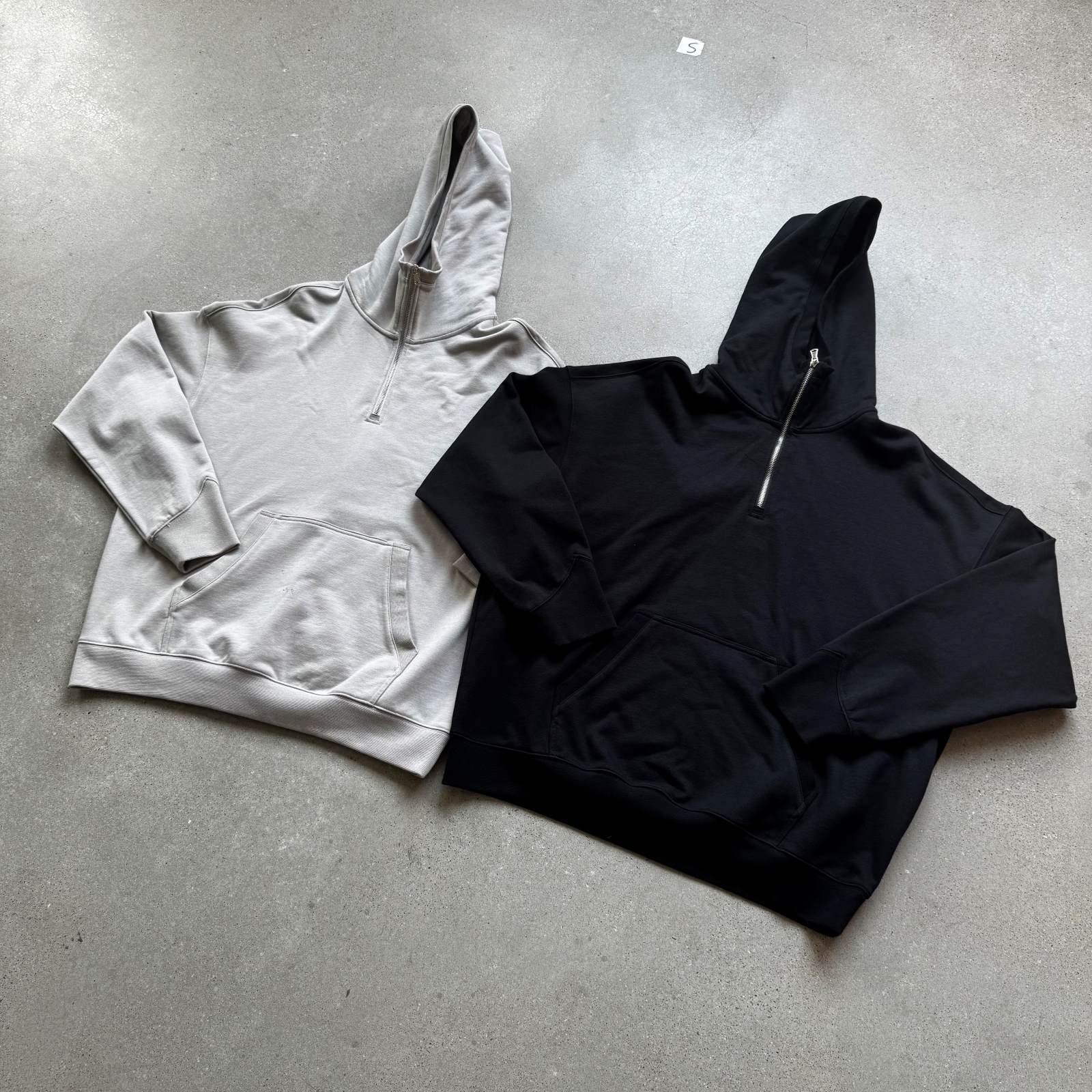 Costum Wholesale Pullover Oversized High Quality Embroidery Half Zip Men’s Hoodies