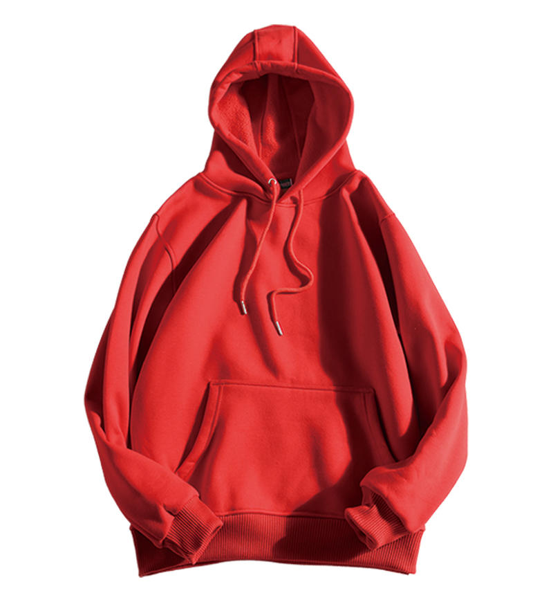 Custom logo Hoodies 15 Color Hooded Pullover with Single Layer Hood Hoody High Quality Wholesale Plain Hoodies in Bulk Fashion