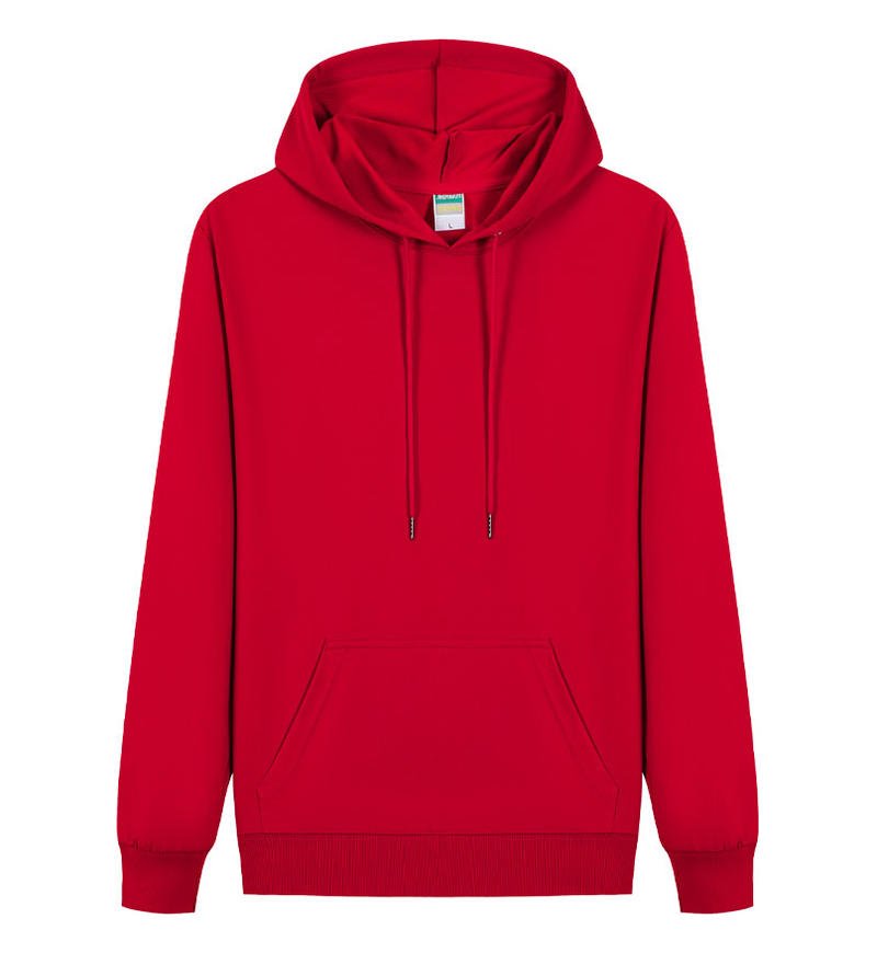 Wholesale Hoodies Available 9 Color All Polyester Lightweight Hooded Sweatshirt High Quality Hoodie Unisex Free Sample Hoodie